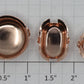 Lionel 249E-6 Copper Smoke Stack, Steam Dome, Sand Dome (Set of 3)