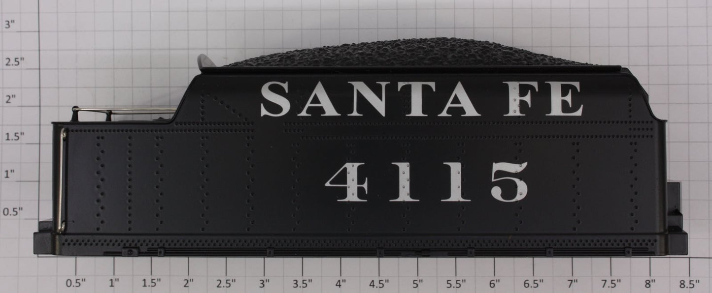 Lionel 38033-T07 #4115 Santa Fe Berkshire Jr Tender Body Shell