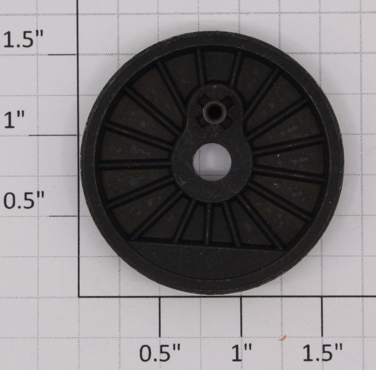 Lionel 8306-621 Center Wheel and Crank Pin without White Rim