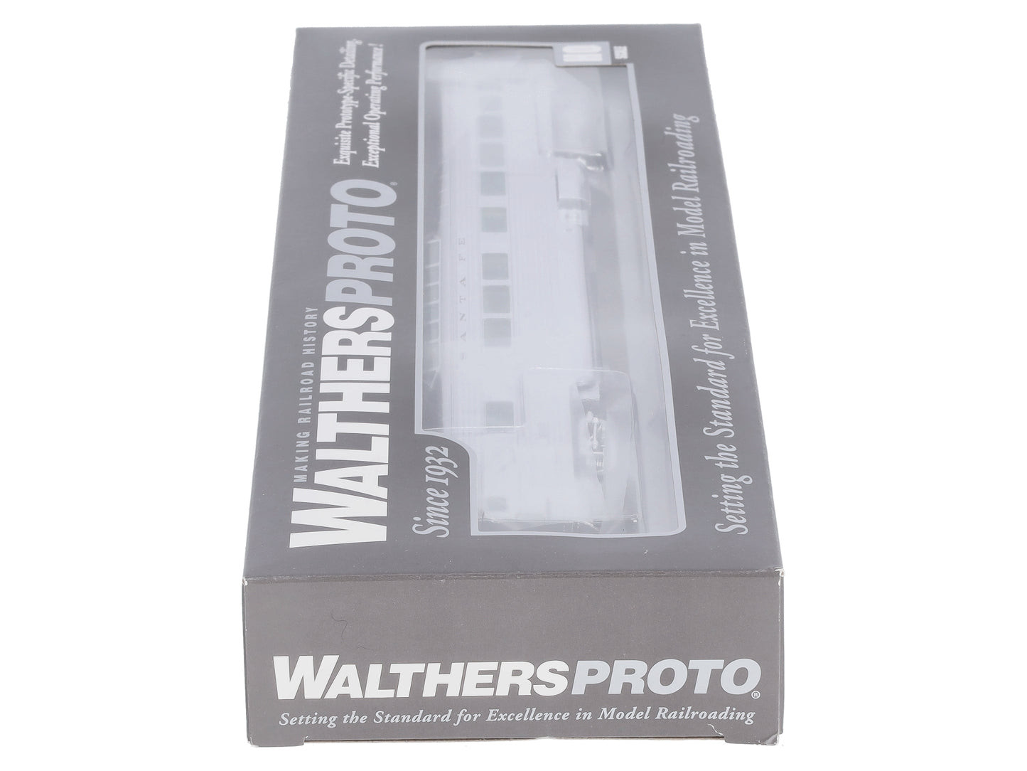 Walthers 920-9668 HO Santa Fe Deluxe 2 85' Pleasure Dome Bar Lounge Car #502