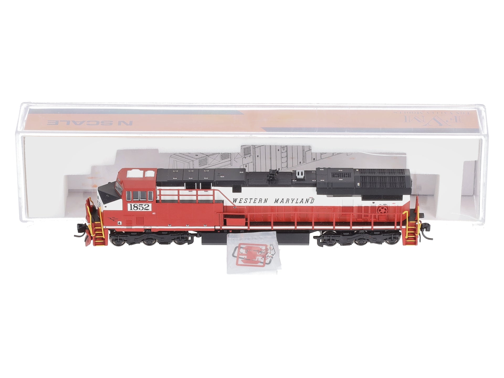 Fox Valley Models 70007 N Scale Western Maryland GE-ES44-G1 Diesel #1852