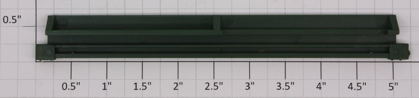 Lionel 87002-54 G Scale Dark Green Upper Boxcar Door Guide
