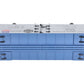 USA Trains R16004A G PFE SP/UP U.S. Refrigerator Cars (Silver/Blue) #93001