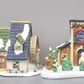 Dickens Collectables Assorted Porcelain Scenery Buildings EX