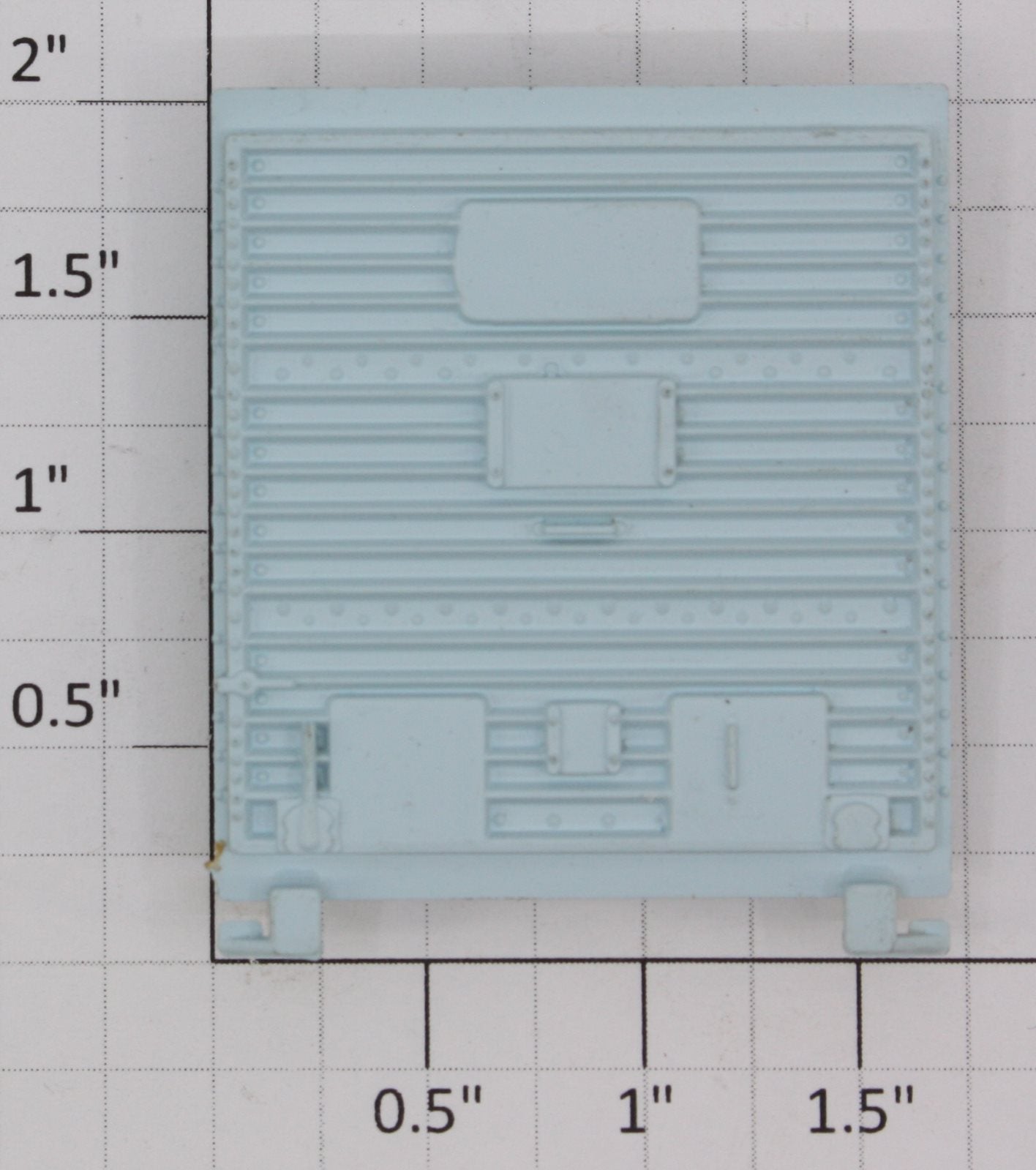 Lionel 7602-12 Light Blue Multi-Panel Boxcar Door with Guides