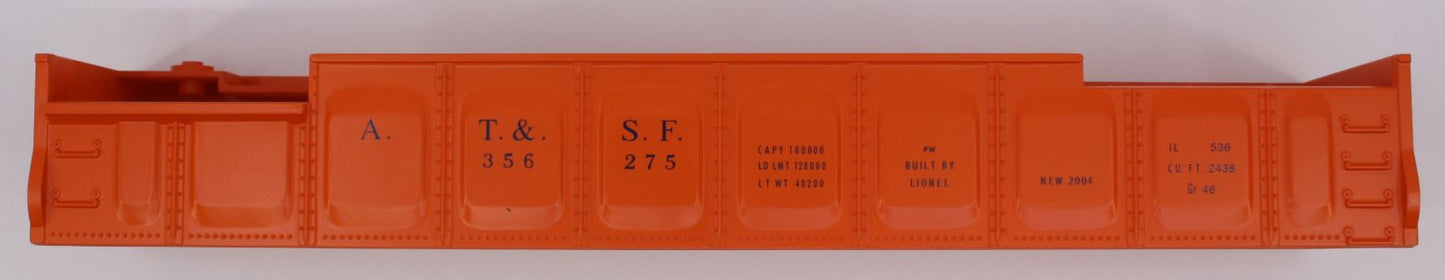 Lionel 29801-7 #3562-75 Santa Fe Barrel Car Body Shell