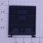 Lionel 9480-12 Dark Blue 5-Panel Box Car Door with Guides