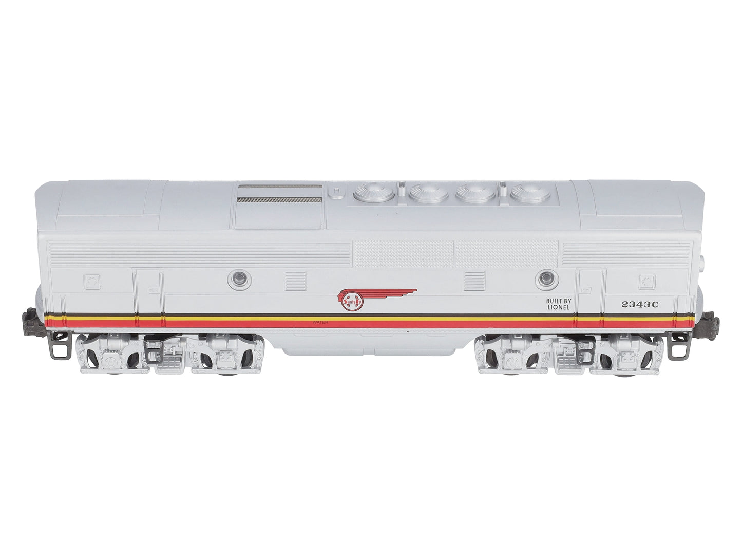 Lionel 6-14517 O Gauge Santa Fe Powered F3 B Unit Diesel Locomotive #2343C