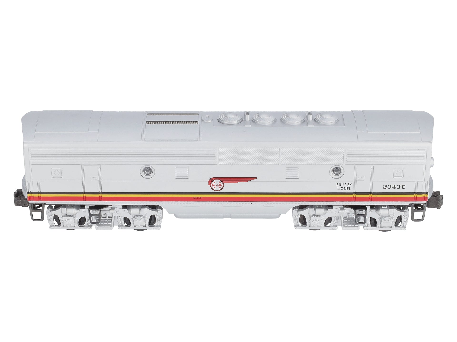 Lionel 6-14517 O Gauge Santa Fe Powered F3 B Unit Diesel Locomotive #2343C