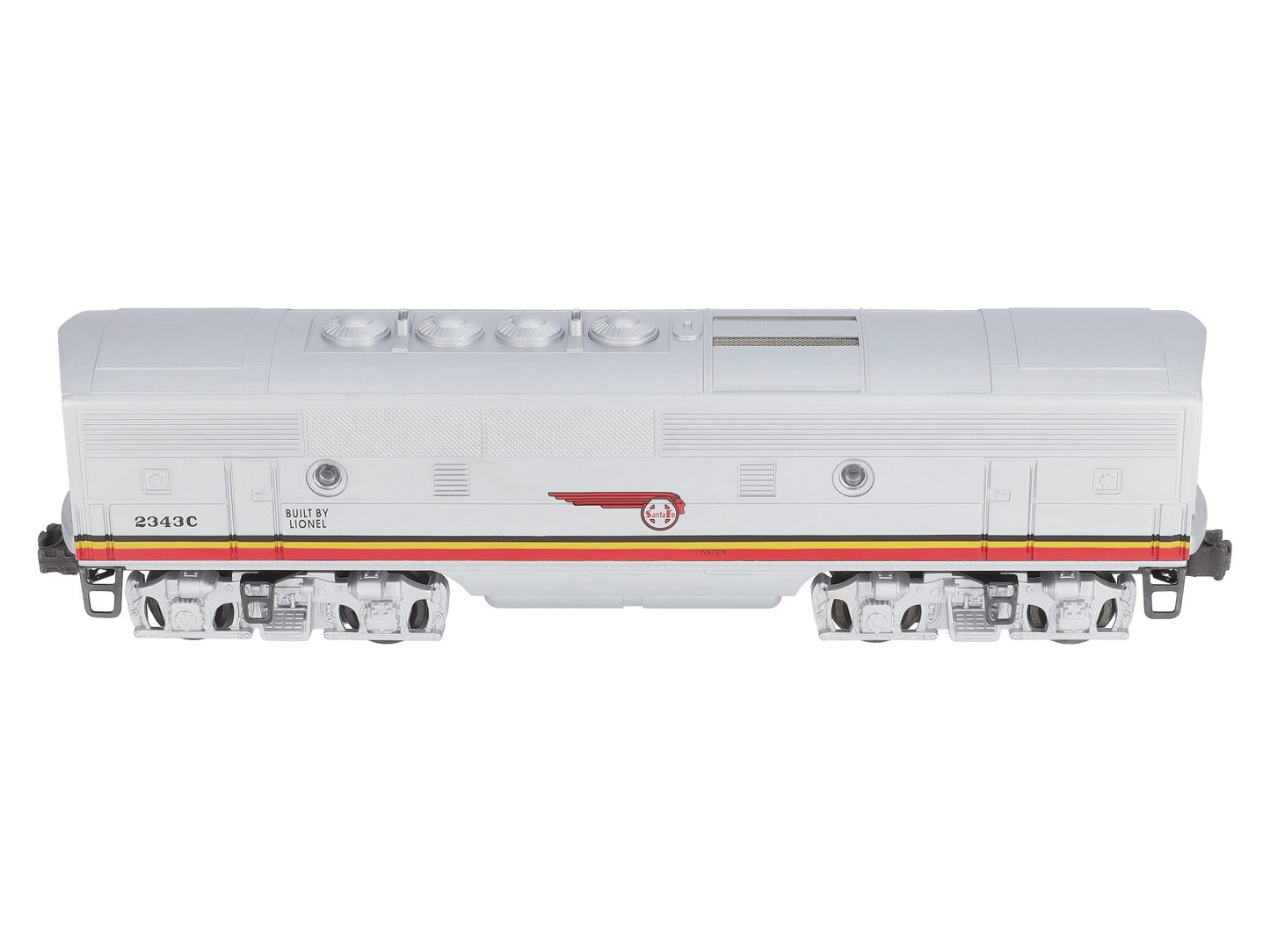 Lionel 6-14517 O Gauge Santa Fe Powered F3 B Unit Diesel Locomotive #2343C