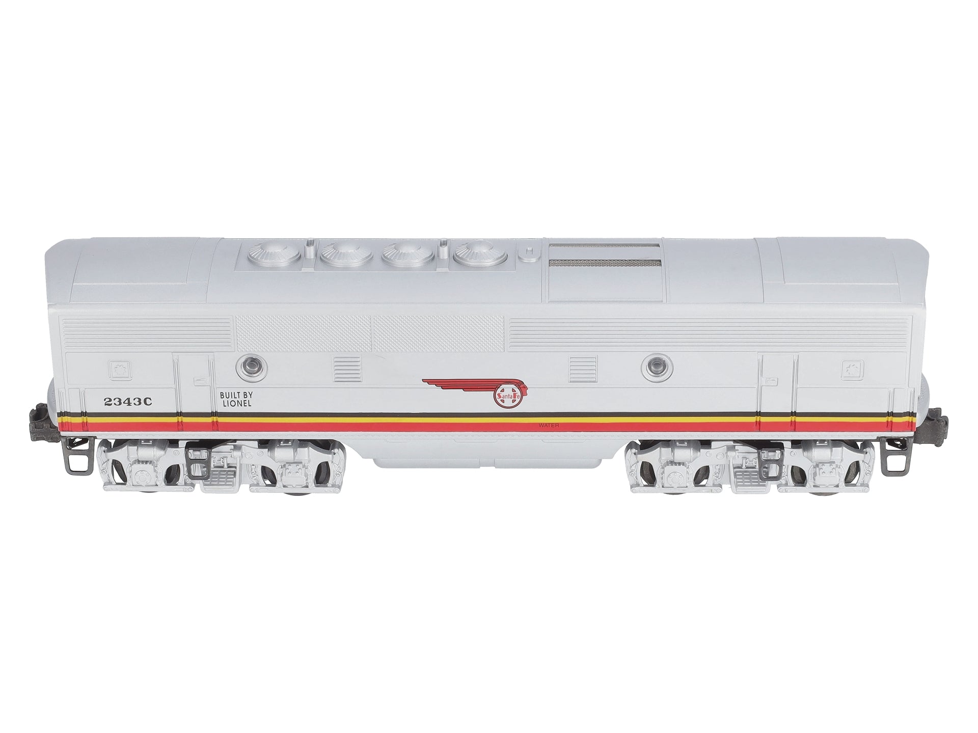 Lionel 6-14517 O Gauge Santa Fe Powered F3 B Unit Diesel Locomotive #2343C