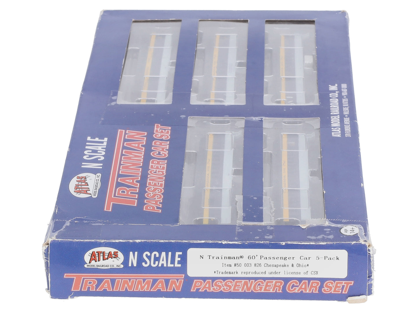 Atlas 50003826 N Chesapeake & Ohio Trainman ACF 60' Passenger Car (5)