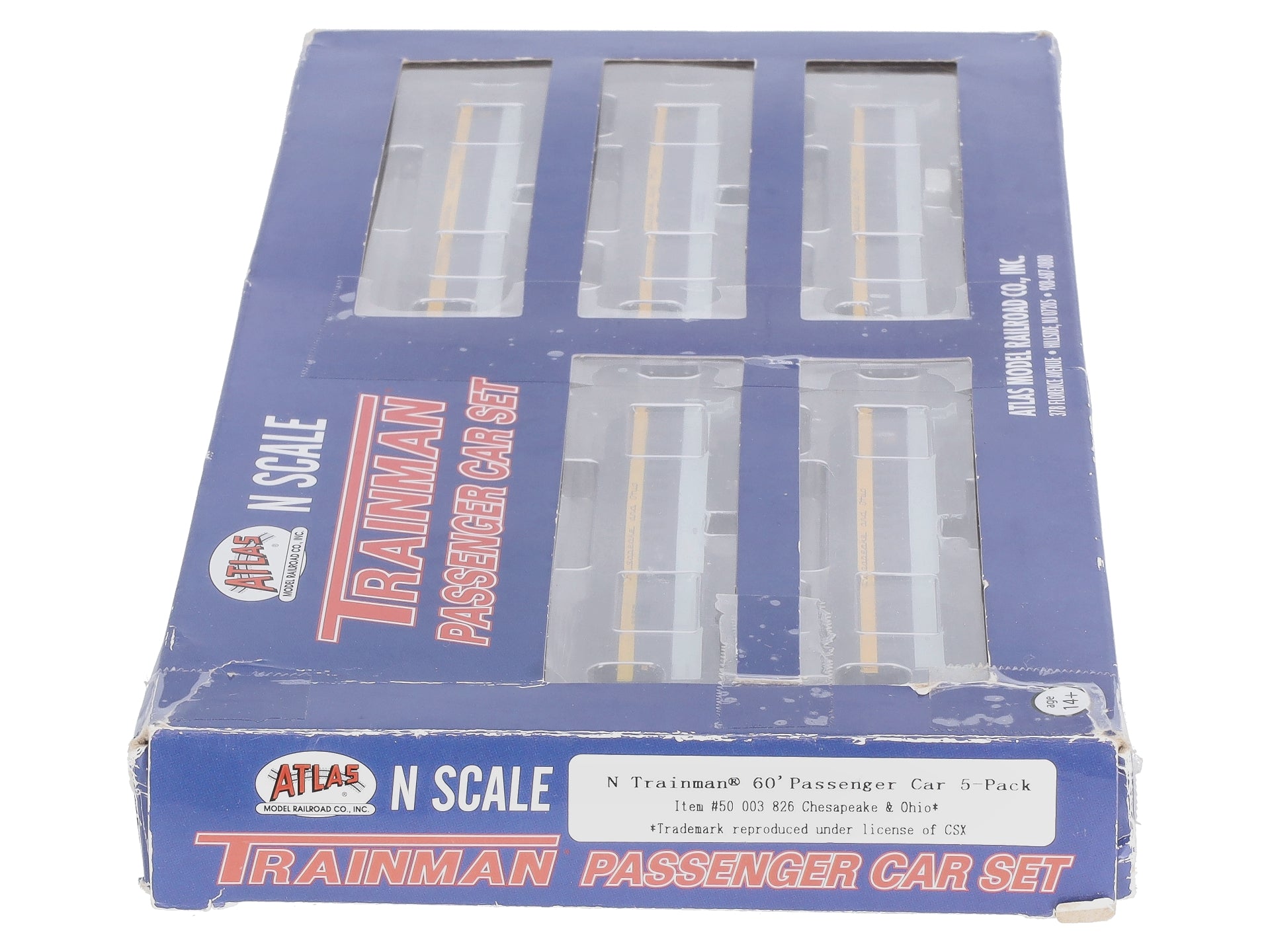Atlas 50003826 N Chesapeake & Ohio Trainman ACF 60' Passenger Car (5)
