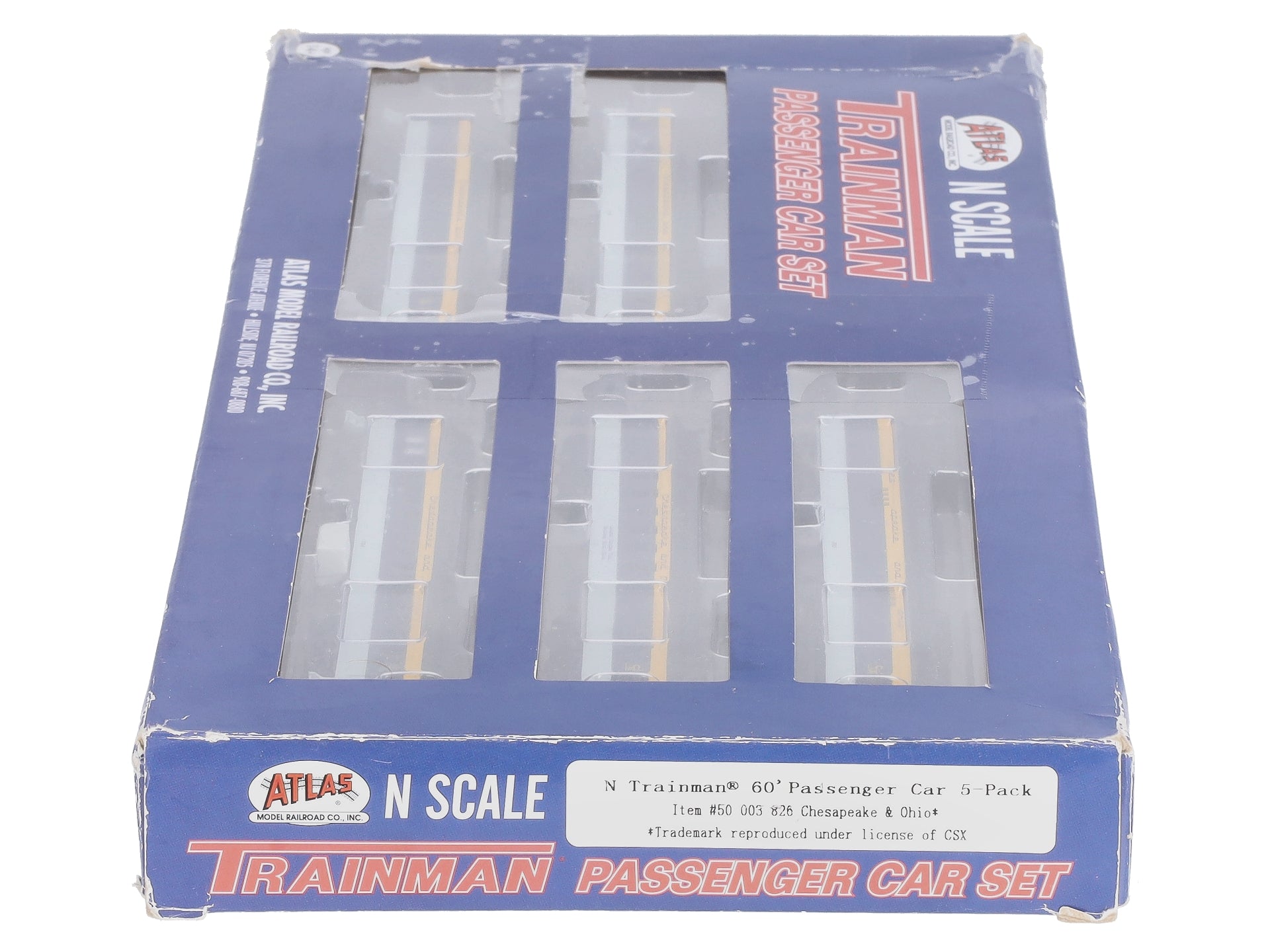 Atlas 50003826 N Chesapeake & Ohio Trainman ACF 60' Passenger Car (5)
