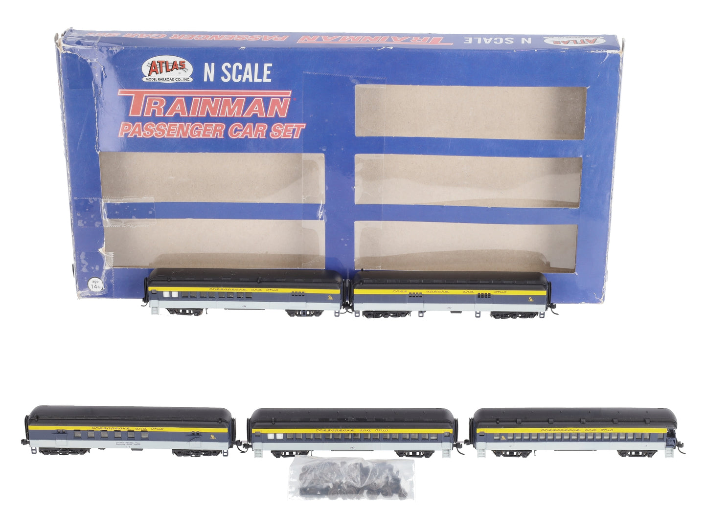 Atlas 50003826 N Chesapeake & Ohio Trainman ACF 60' Passenger Car (5)