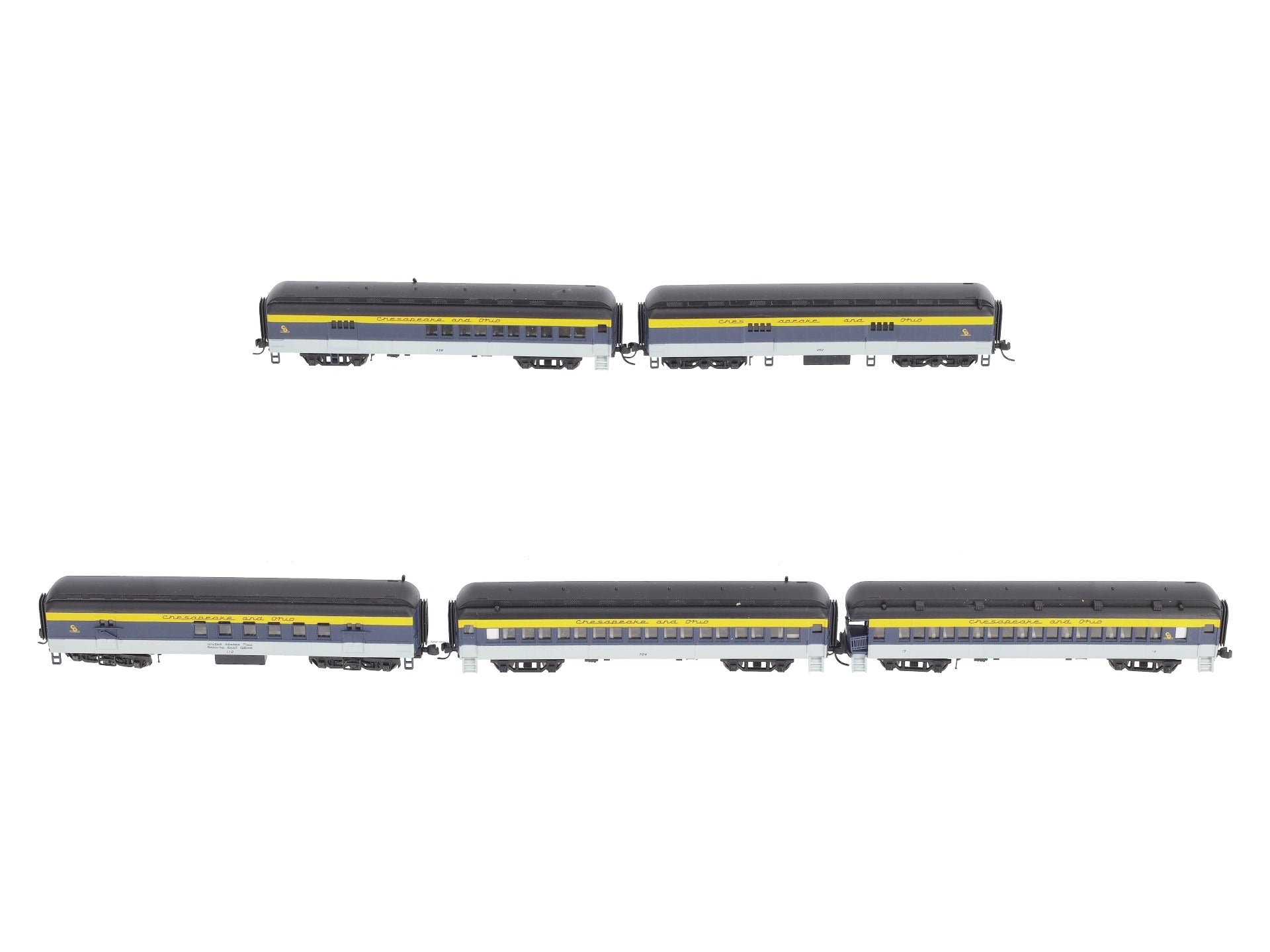 Atlas 50003826 N Chesapeake & Ohio Trainman ACF 60' Passenger Car (5)