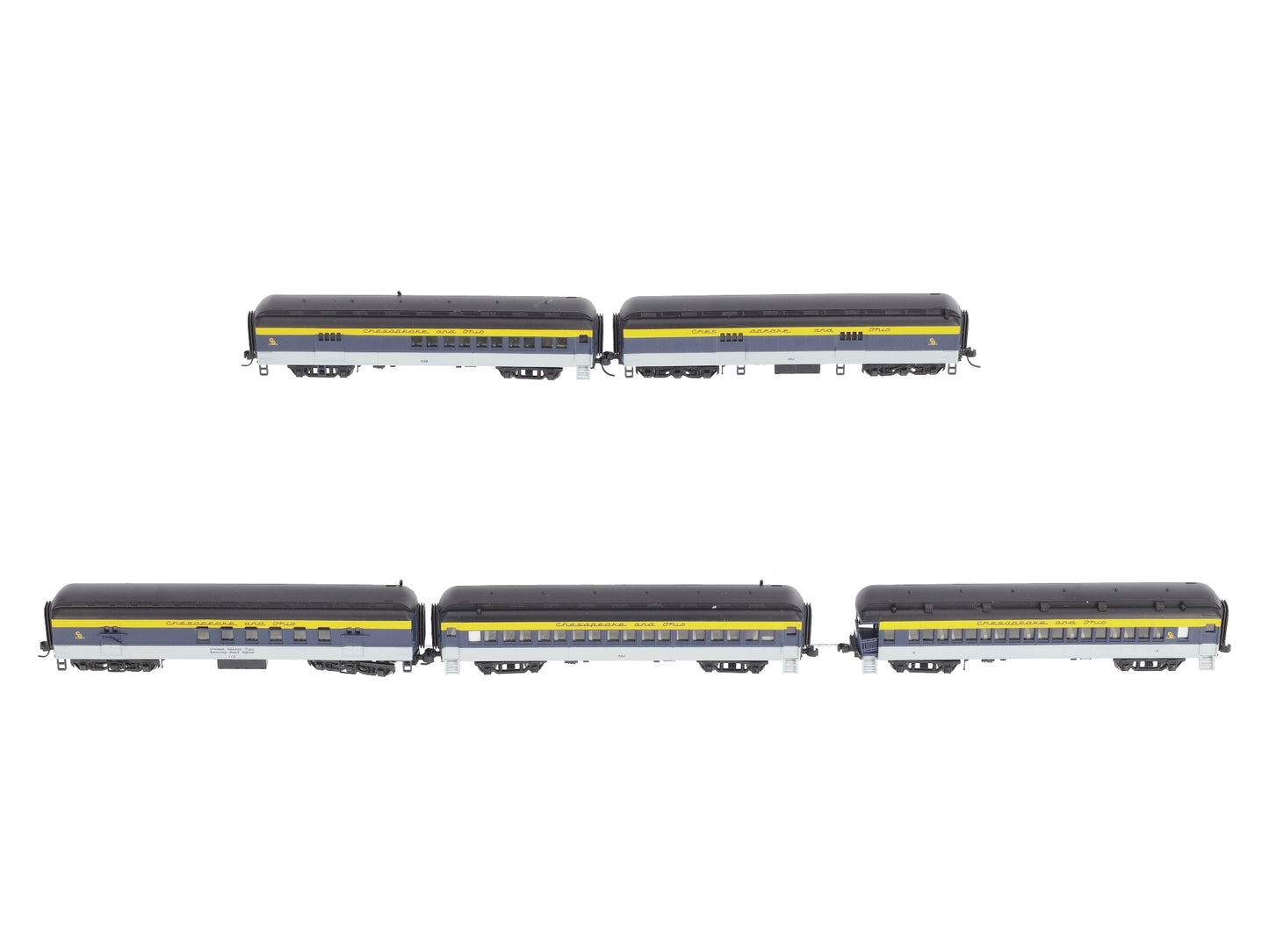Atlas 50003826 N Chesapeake & Ohio Trainman ACF 60' Passenger Car (5)