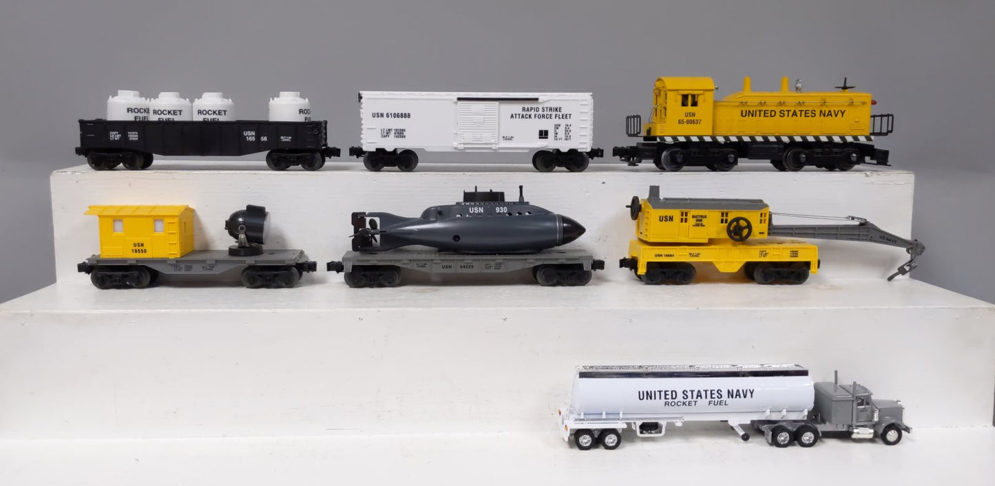 Lionel 6-11745 O Gauge US Navy Diesel Diesel Freight Train Set LN/Box