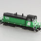 Broadway Limited 3875 N Burlington Northern EMD SW7 Diesel Loco Sound/DCC #121