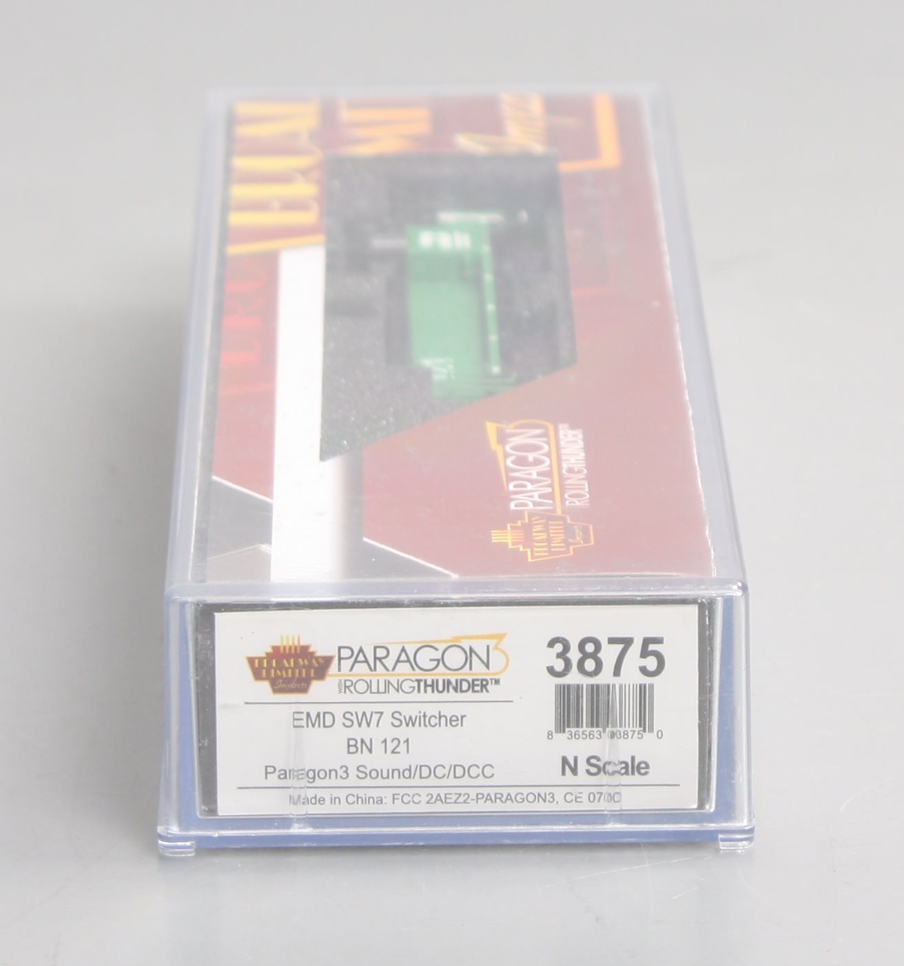 Broadway Limited 3875 N Burlington Northern EMD SW7 Diesel Loco Sound/DCC #121
