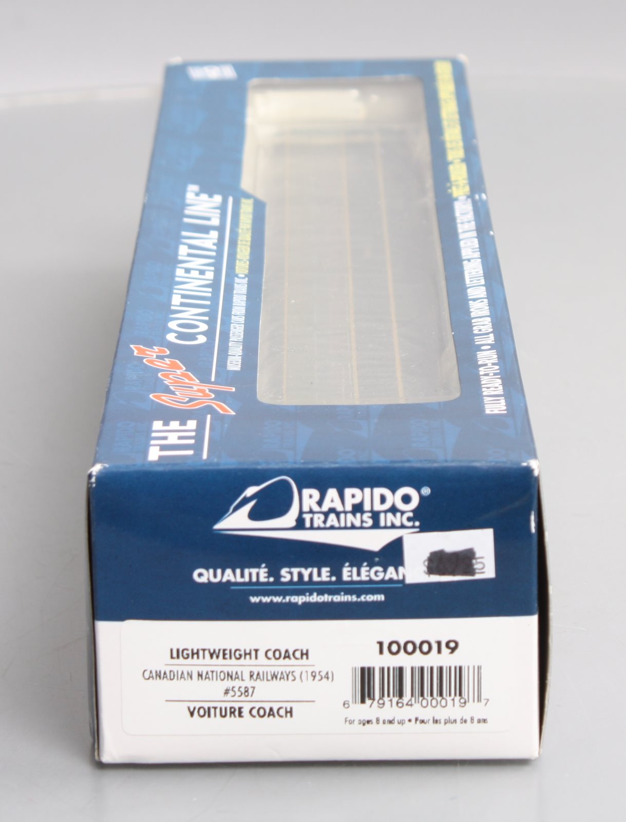 Rapido Trains 100019 HO Scale Canadian National Lightweight Coach #5587 LN/Box