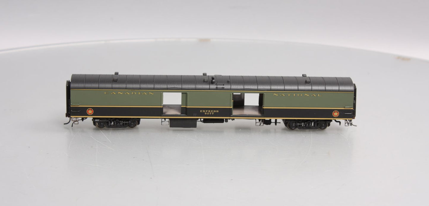 Rapido Trains 106022 HO Canadian National 73' 6" Smooth Side Baggage #9277