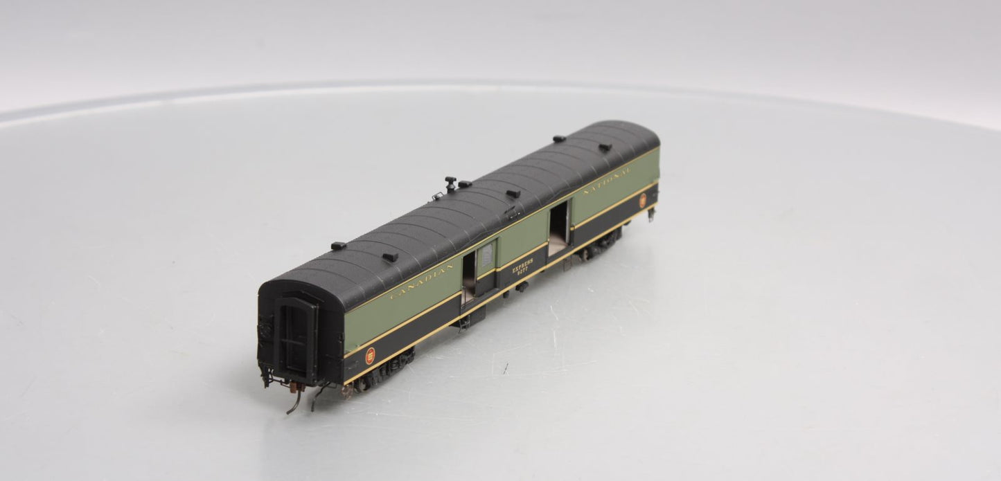 Rapido Trains 106022 HO Canadian National 73' 6" Smooth Side Baggage #9277