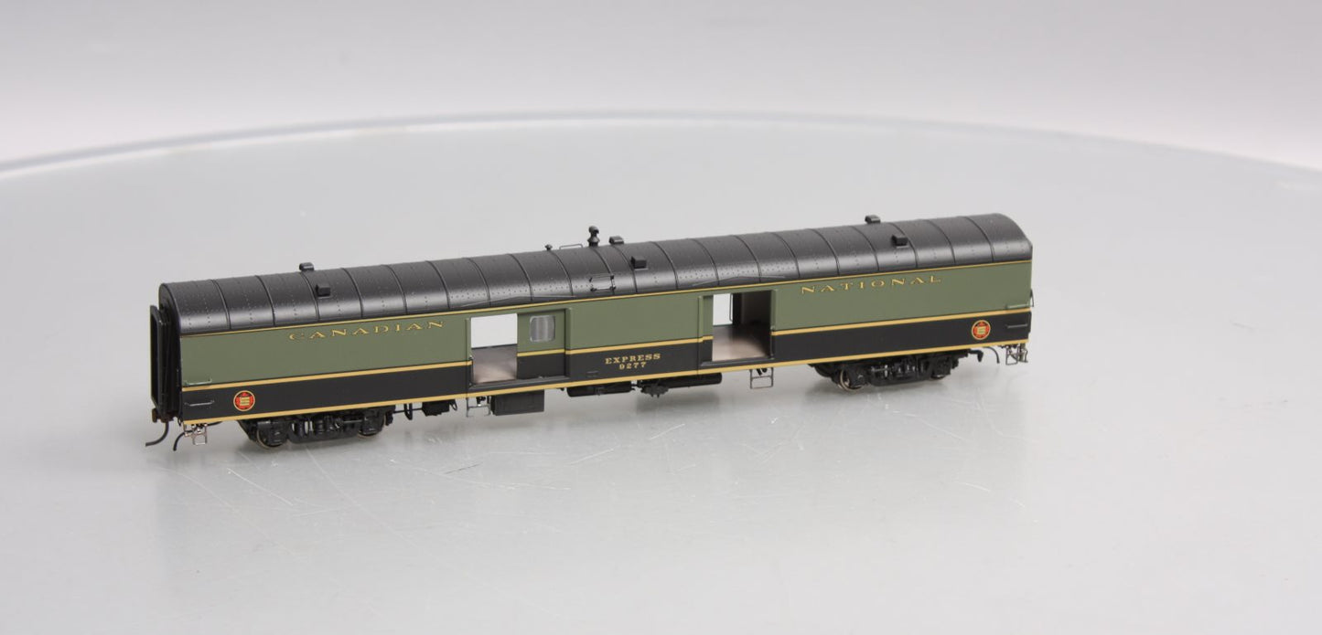 Rapido Trains 106022 HO Canadian National 73' 6" Smooth Side Baggage #9277