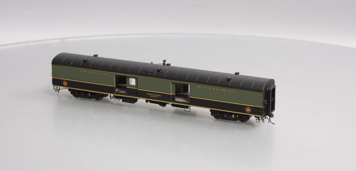 Rapido Trains 106022 HO Canadian National 73' 6" Smooth Side Baggage #9277