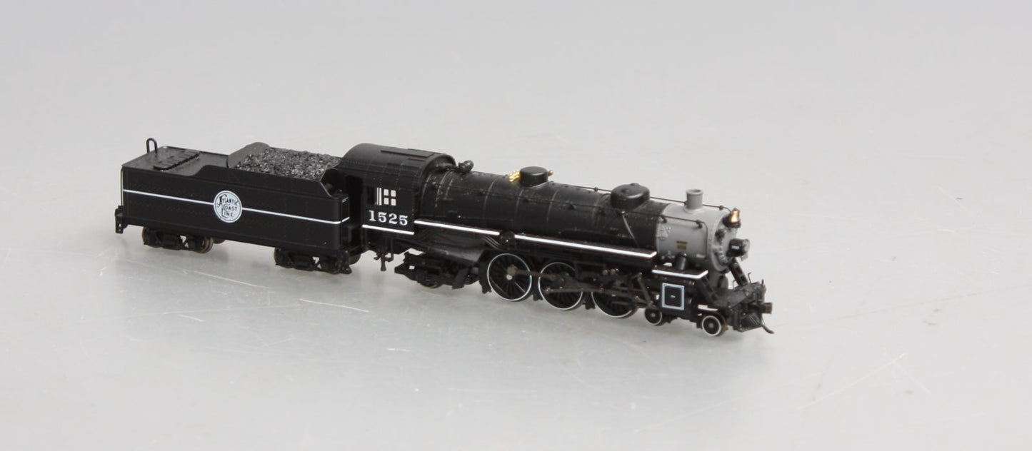 Broadway Limited 6240 N Atlantic Coast Line Light 4-6-2 Steam DCC/Sound #1525 LN/Box