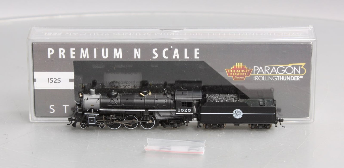 Broadway Limited 6240 N Atlantic Coast Line Light 4-6-2 Steam DCC/Sound #1525 LN/Box