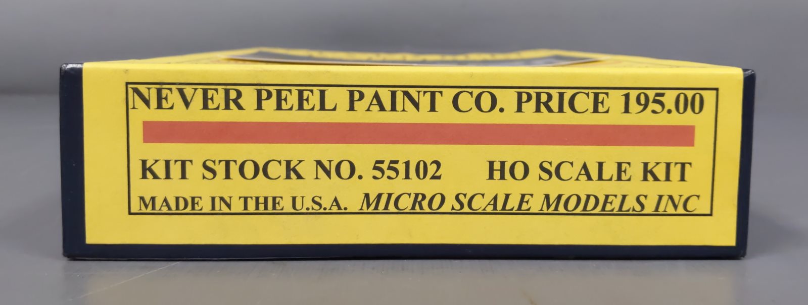 Micro-Scale Models 55102 HO Scale Never Peel Paint Co. Laser Cut Craftsmen Kit