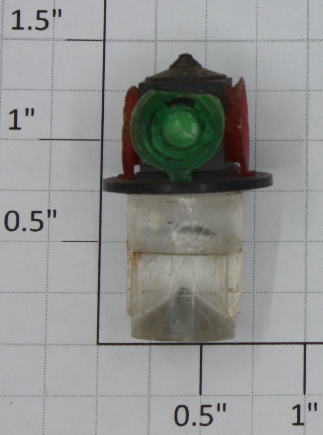 Lionel 1122-123 O27 Switch Lantern Assembly with Concave Lens