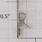 Gargraves 911 O Gauge Fahnestock Outside Rail Track Power Connector