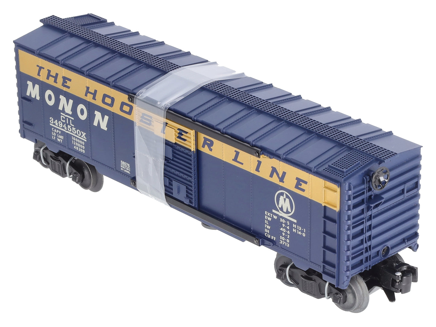 Lionel 3494-550X O Gauge Monon Operating Boxcar #3494550X LN/Box
