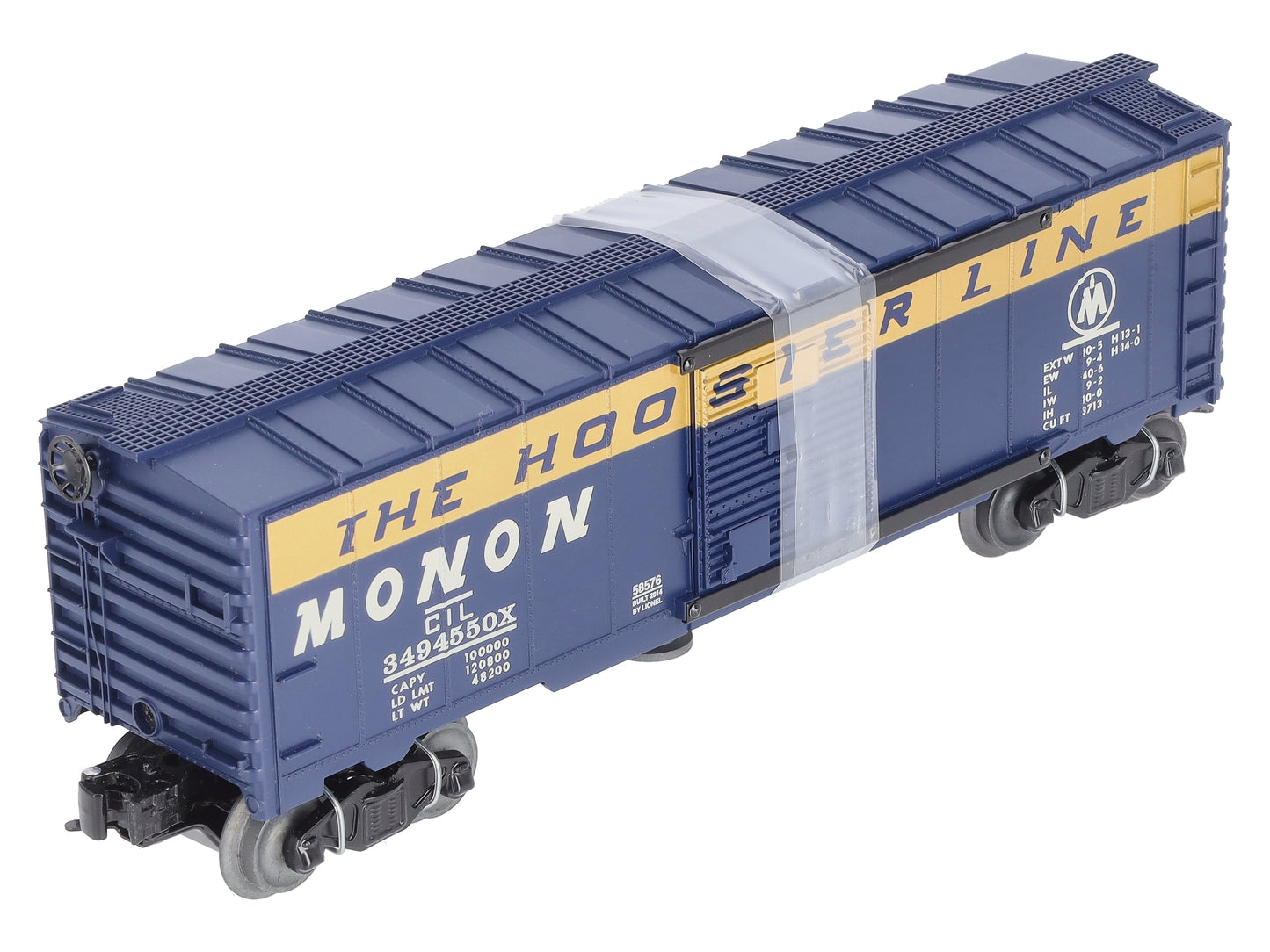 Lionel 3494-550X O Gauge Monon Operating Boxcar #3494550X LN/Box