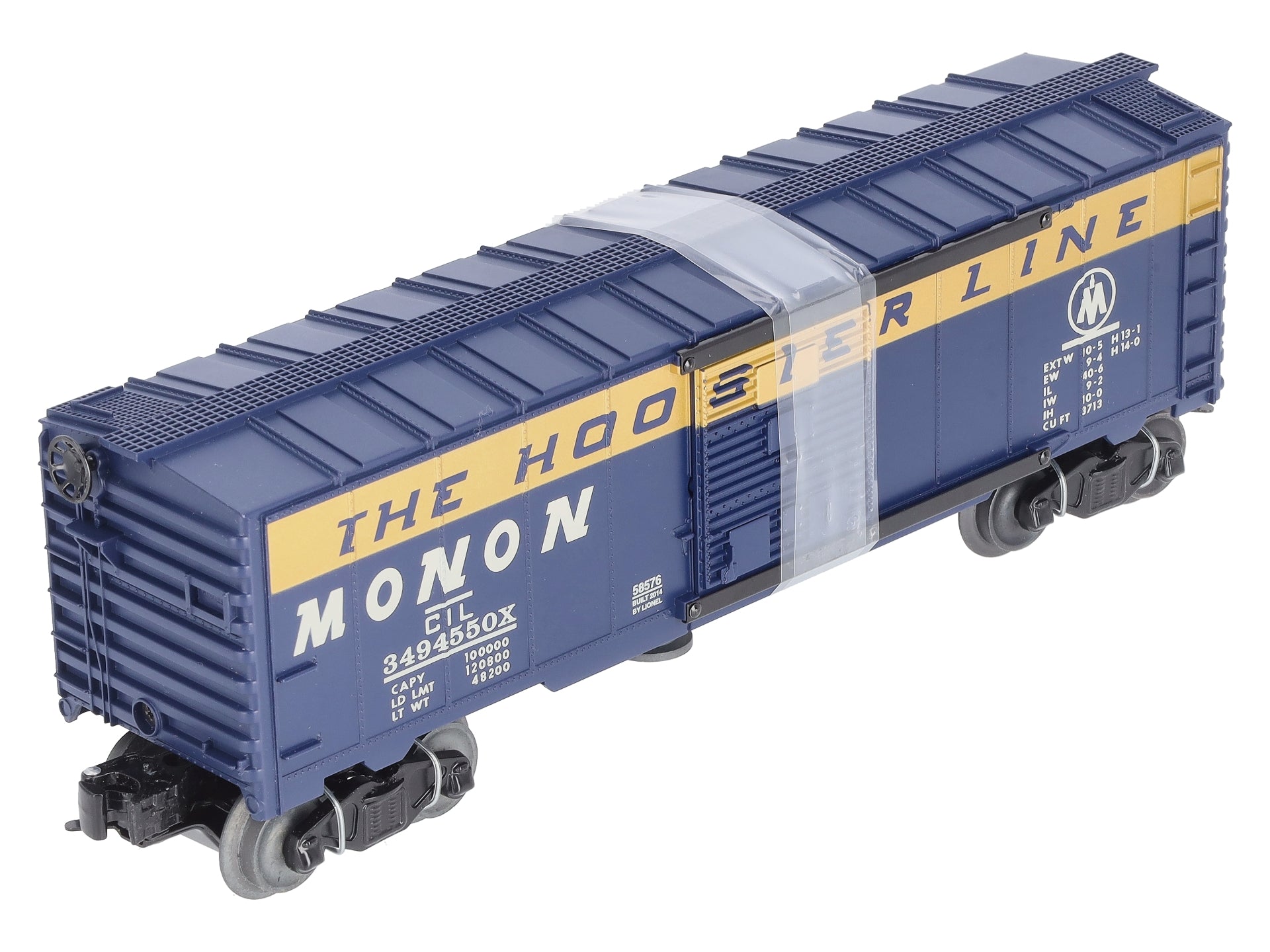 Lionel 3494-550X O Gauge Monon Operating Boxcar #3494550X LN/Box