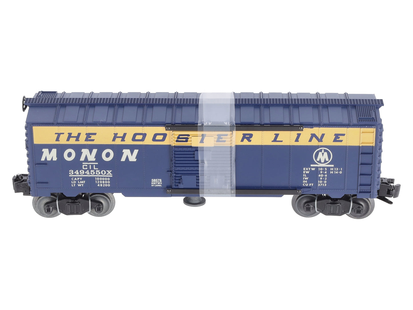 Lionel 3494-550X O Gauge Monon Operating Boxcar #3494550X LN/Box