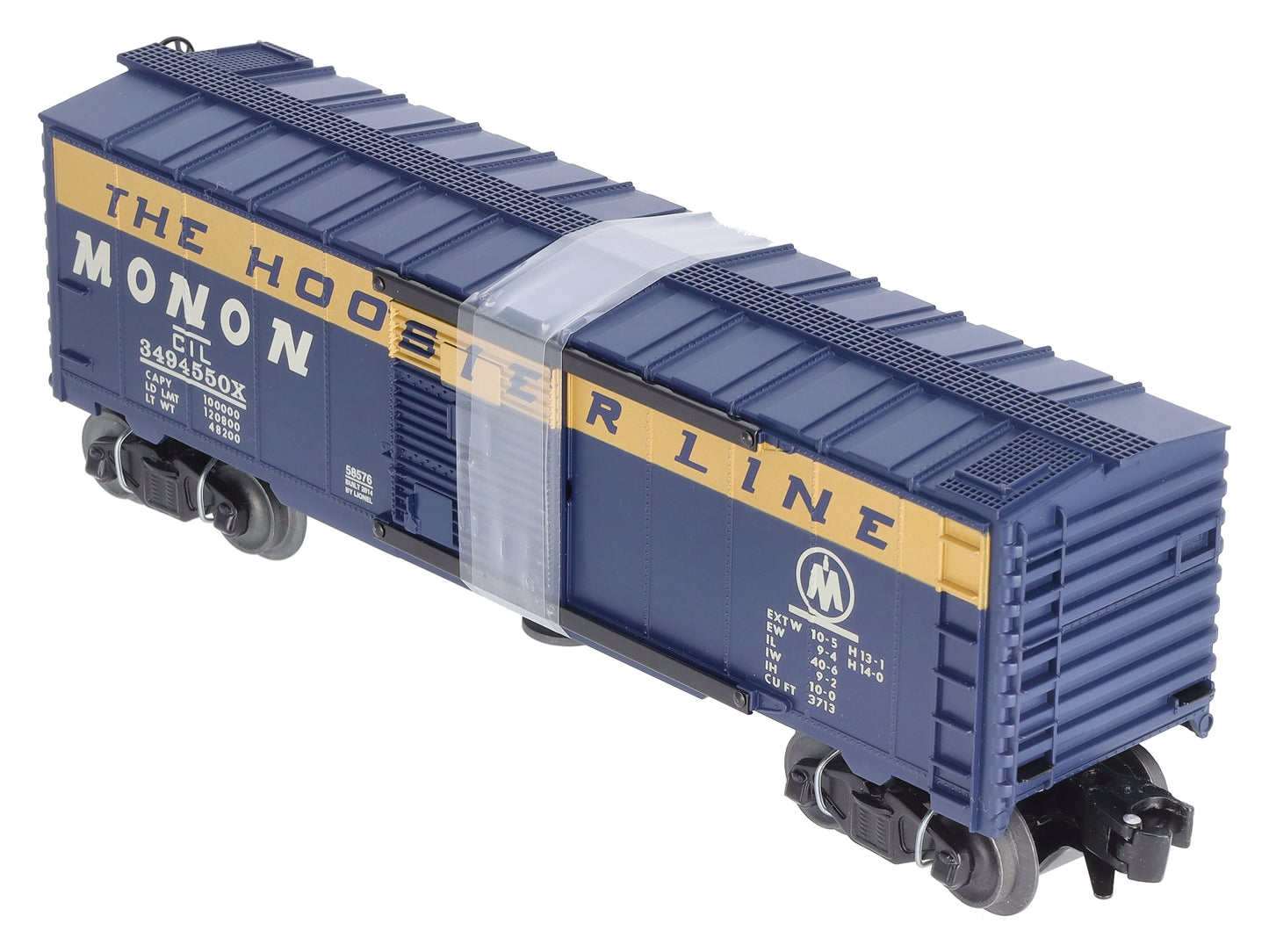 Lionel 3494-550X O Gauge Monon Operating Boxcar #3494550X LN/Box