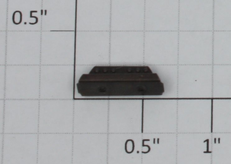 Atlas 6092-1 O Gauge Blackened Atlas Track Rail Joiner