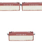 Bluford Shops 16083 3-Bay Wood Chip Hopper w/Flat Side Extensions 3-Pack