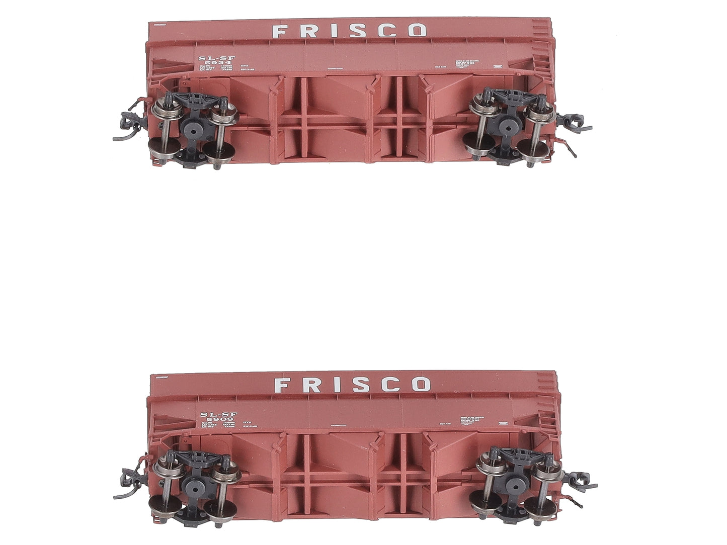 Bluford Shops 16082 N Frisco Offset-Side 3-Bay Wood Chip Hopper (Pack of 2)