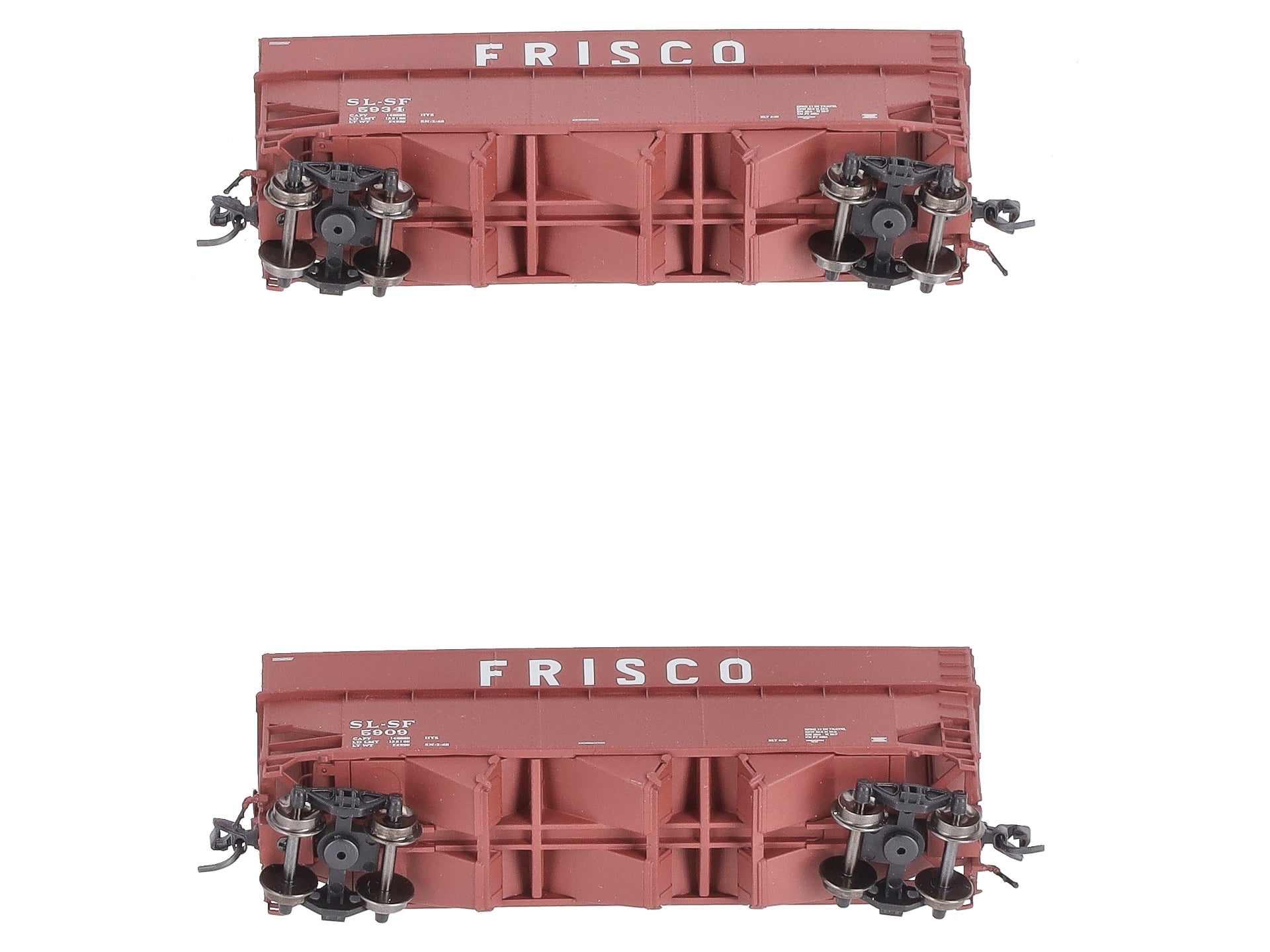 Bluford Shops 16082 N Frisco Offset-Side 3-Bay Wood Chip Hopper (Pack of 2)
