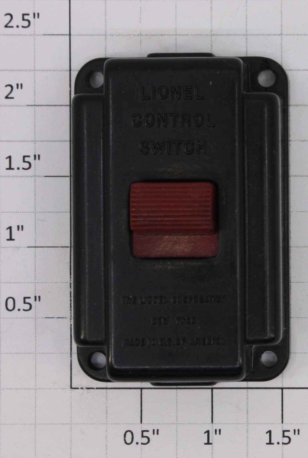 Lionel 364C Controller Switch with Red Switch