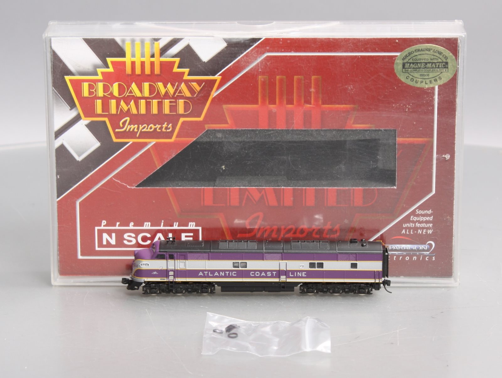 Broadway Limited 3037 N Atlantic Coast Line EMD E7A Diesel Loco #524 w/Paragon2