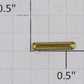 Model Power 124-1 HO Scale Brass Rail Joiner