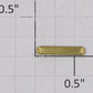 Model Power 124-1 HO Scale Brass Rail Joiner