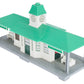 Noma 450 Vintage O Electronic Announcing RR Station - Green Roof VG