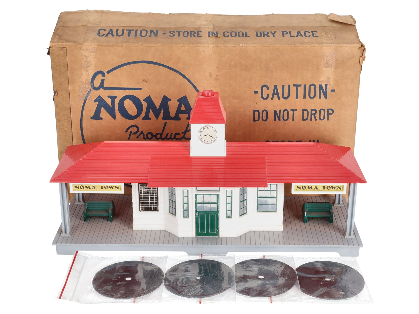 Noma 450 Vintage O Electronic Announcing RR Station EX/Box