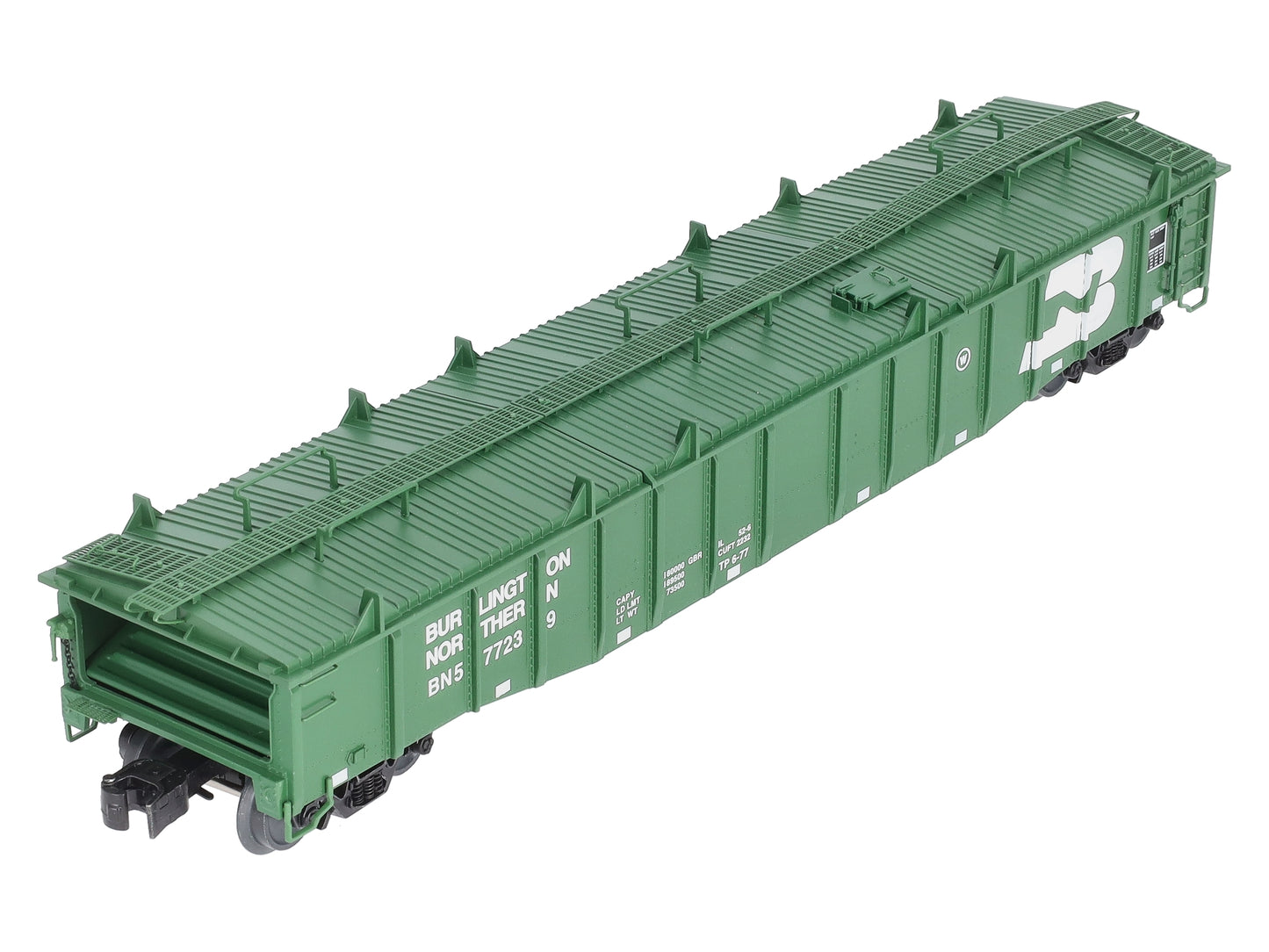 Lionel 2126032 O Gauge Burlington Northern PS-5 Gondola #577239 with Covers